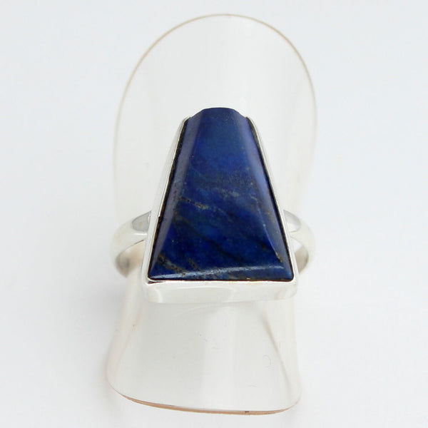 Königsblau Lapis Lazuli Ring in 925 Silber Edelsteine Schmuck