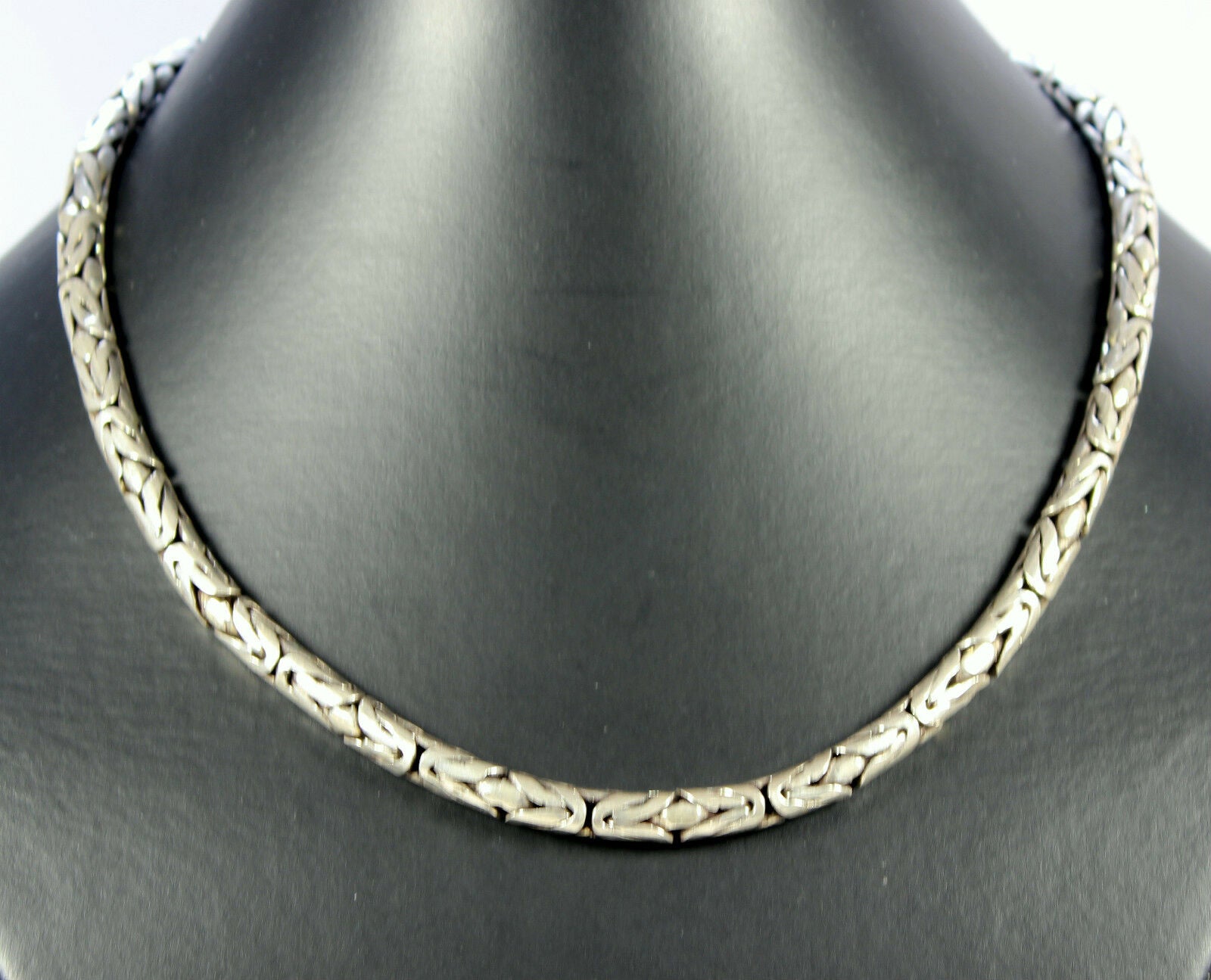 Königskette Echt 925 Silber 5,5mm Silberkette Königs-Kette Schmuck ca.46cm Lang